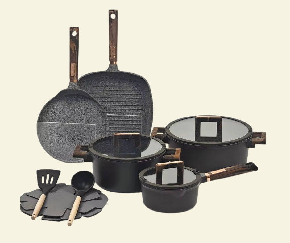 Batterie 13 pcs en Granit