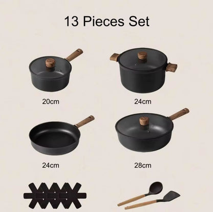 Batterie de Cuisine 13 Pcs