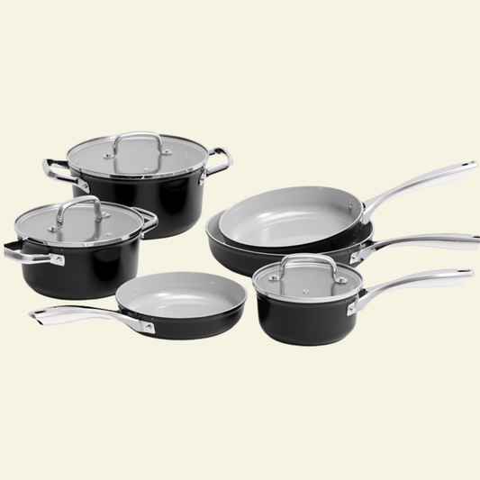 Lot de 9 Ustensiles de Cuisine en Céramique