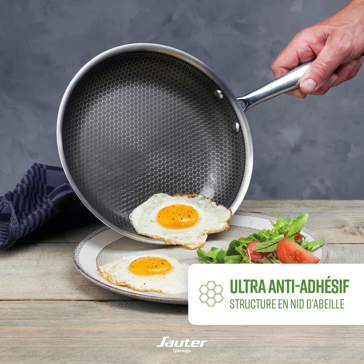 Set de Poêles en Acier Inoxydable 6 Pièces – Performance et Durabilité