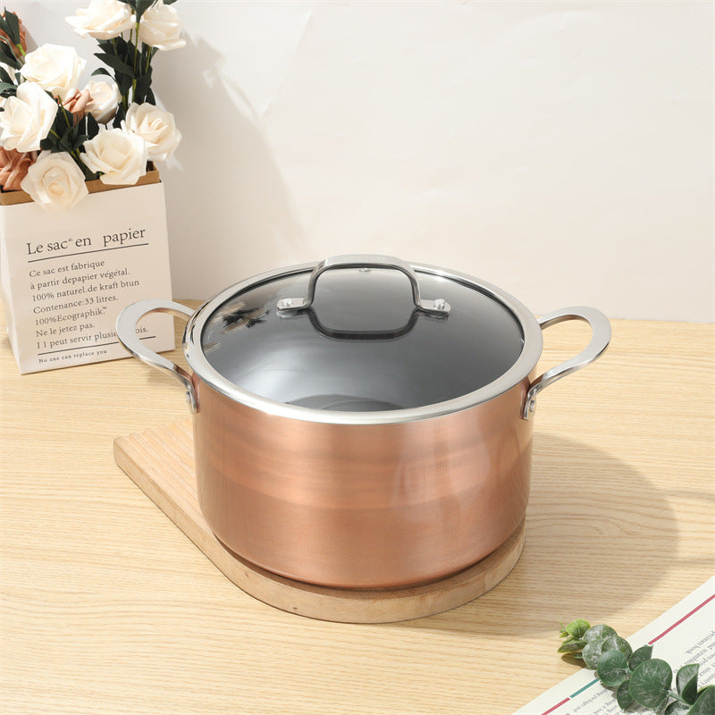 Ensemble de 10 Pièces Pots et Casseroles Antiadhésives – Aluminium de Haute Qualité, Multifonctionnel