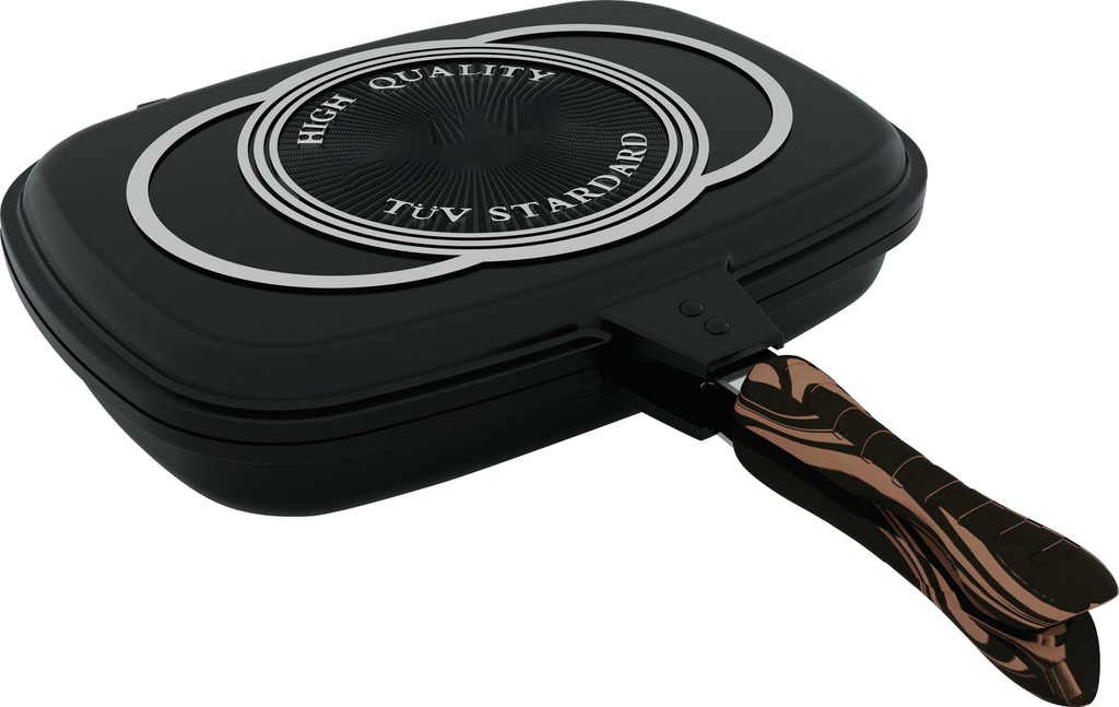 Batterie de Cuisine 35 Pièces en Aluminium Moulé Sous Pression – Casseroles Antiadhésives, Marmites et Accessoires en Silicone, Compatible Induction