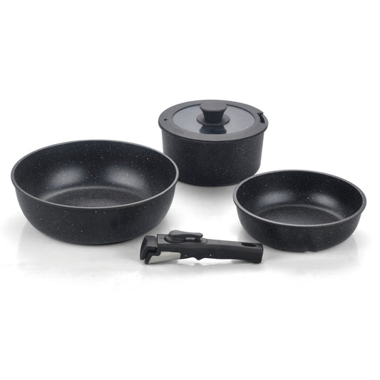 Batterie de Cuisine 5 Pcs Détachables