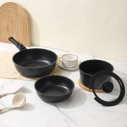 Batterie de Cuisine 5 Pcs Détachables